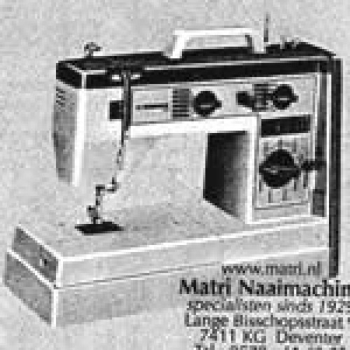 Materialisme Vorm van het schip Schaap Vendomatic 041 - Matri Naaimachinehandleidingen